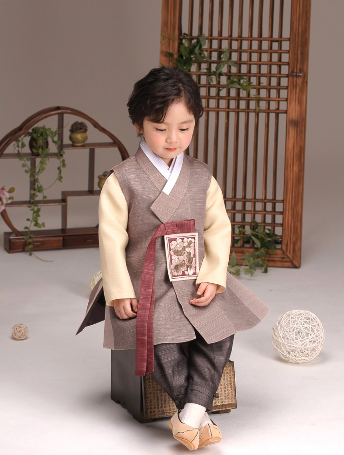 Korean national hot sale costume boy